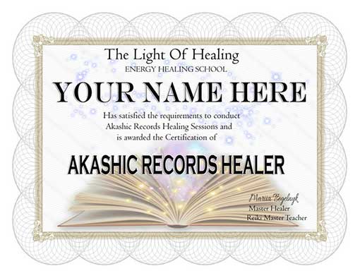 Akashic Records Healer Certification and Training